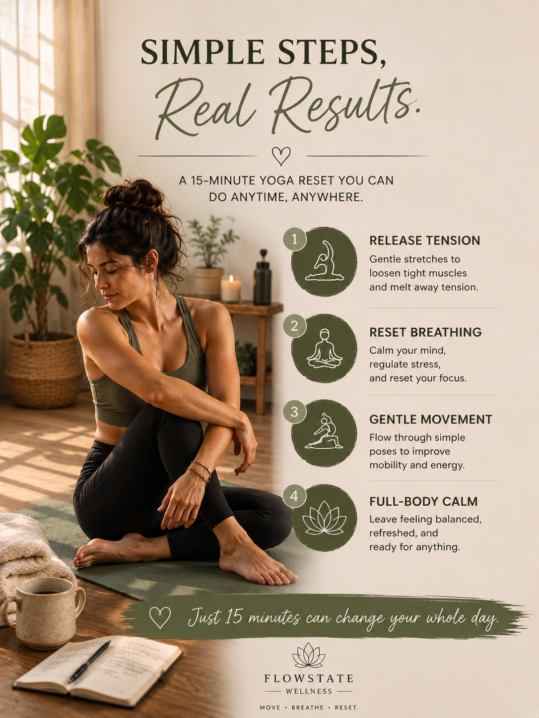 15-Minute Yoga Reset