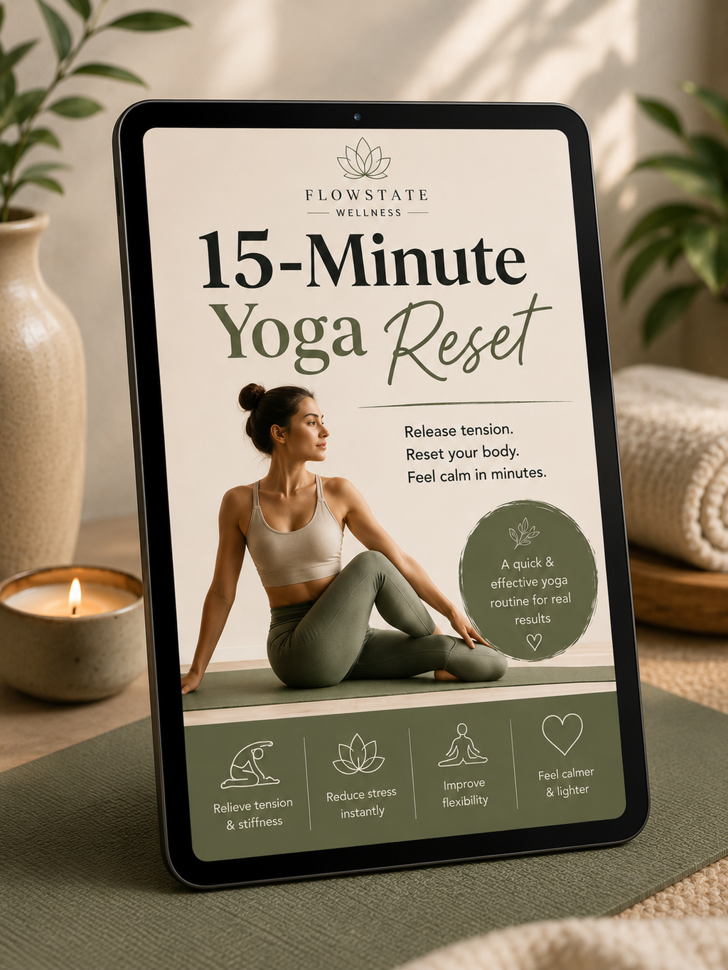 15-Minute Yoga Reset